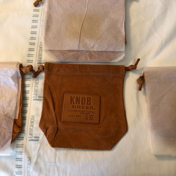 LEATHER GIFT BAGS - Picture 1 of 2